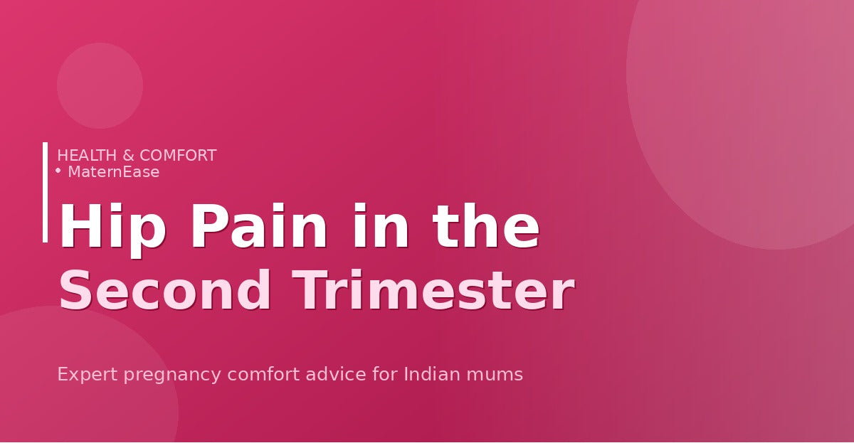 Hip Pain in the Second Trimester: Why a C-Shape Pillow Is Your Best Friend