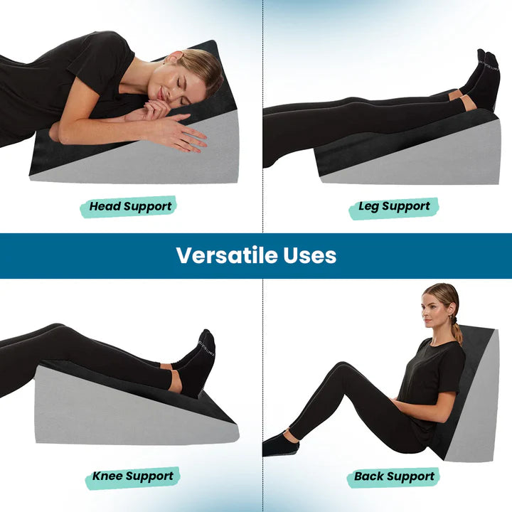 Wedge Pregnancy Pillow - Compact Belly & Back Support