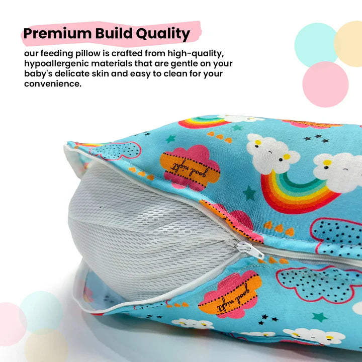 Nursing Pillow - Ergonomic Breastfeeding & Baby Support Pillow