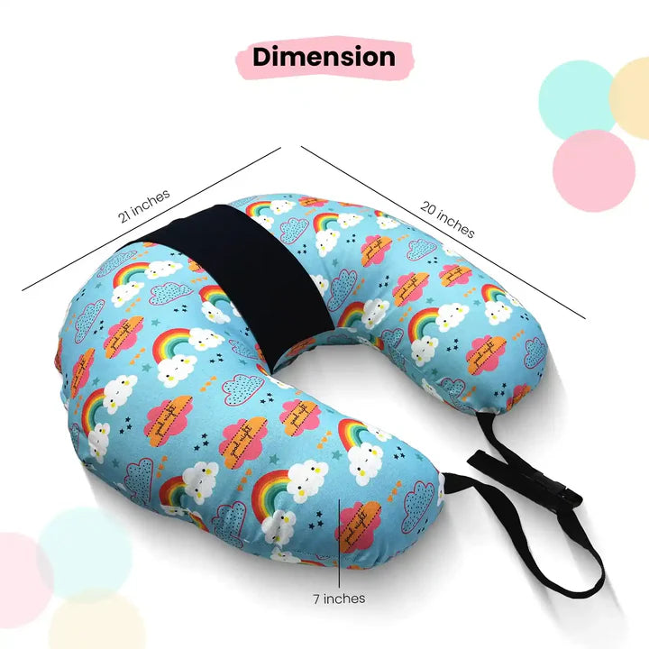 Nursing Pillow - Ergonomic Breastfeeding & Baby Support Pillow