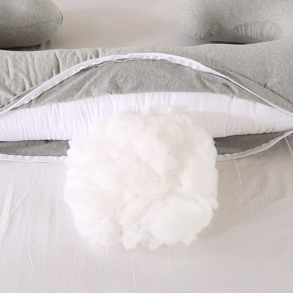 C-Shaped Pregnancy Pillow - Full Body Maternity Support Pillow